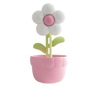 Humidificateur à fleurs mignon - Diffuseur d'aromathérapie portable 300 ml pour chambre, voiture, hôtel avec brume silencieuse, 20 x 9,5 x 9,8 cm, veilleuse LED pour chambre d'enfant, bureau, personne