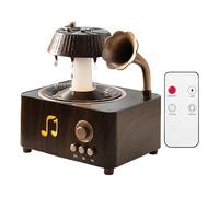 Humidificateur À Gouttes De Pluie - 250ml Assainisseur d'Air Rétro avec Lumière LED,Appareil Arrêt Automatique Diffusion | pour Hôtel, Maison, Voiture, Salon, Chambre, Bureau à Domicile et Détente