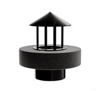 Humidificateur à texture de pierre pour soutenir des conditions d'air intérieures confortables et une harmonie de conception (A Noir)