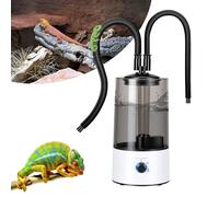 Humidificateur Aérien Reptiles, 4L Générateur Brouillard pour Terrariums avec Double Tuyau Extensible, Réglage en Trois Niveaux Taille Pulvérisation Vaporisateur Ultra-Silencieux pour Reptiles