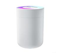Humidificateur alimenté par USB C avec lumière dynamique à changement de couleur, brume apaisante pour hydrater l'espace personnel, fonction minuterie automatique pour économiser l'énergie et la