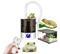 Humidificateur automatique pour reptiles Pulvérisateur intelligent pour reptiles avec télécommande, machine à brouillard pour reptiles avec système de brumisation réglable pour reptiles