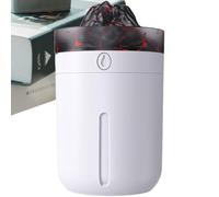 Humidificateur avec flamme colorée à 7 couleurs - Diffuseur coloré et silencieux avec capacité de 330 ml, humidificateur portable à frais, pour salon, studio, yoga, espace de travail, maison, voiture