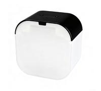 Humidificateur avec réservoir de 1 L offrant une brume continue jusqu'à 30 heures, fonctionnement silencieux, compatible avec les huiles essentielles pour un confort intérieur (noir)