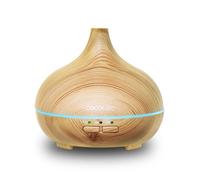 Cecotec Humidificateur Pure Aroma 150 Yang. Humidificateur ultrasonique et diffuseur d'arômes 150ml, minuteur 3h, 7 Couleurs LED, Aromathérapie, Ultra silencieux