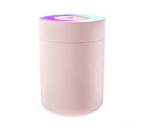 Humidificateur compact USB-C offrant une brume douce et une veilleuse multicolore, mise hors tension automatique pour plus de sécurité (rose)
