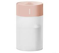 Humidificateur d'air 260 ml Mini diffuseur d'huile aromatique alimenté par USB Pulvérisateur à brume froide pour chambre à coucher, bureau et voyage (rose)