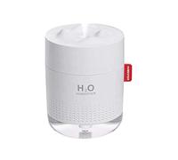 Humidificateur d'air à ultrasons, 500 ml, silencieux, avec veilleuse et deux modes de brume réglables pour chambre à coucher, bureau, chambre de bébé, salon, plantes, voiture