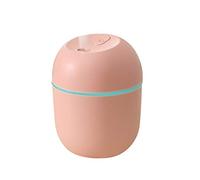 Humidificateur d'air Bébé JackRuler, 220ML, USB Portable, Silencieux, Arrêt Automatique, Veilleuse, Rose, Automatique, Chambre d’enfant, Plastique