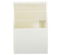 Humidificateur d'air / Benta évaporateur plat plastique blanc 21x31x5cm