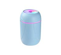 Humidificateur d'air chaud de 260 ml avec nuit - Diffuseur d'huiles essentielles de bureau portable pour voiture, maison, bureau, chambre à coucher, utilisation interface USB silencieuse