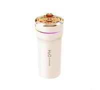 Humidificateur d'air compact avec deux modes de brume pour un contrôle personnalisé de l'humidité dans n'importe quelle pièce (beige)