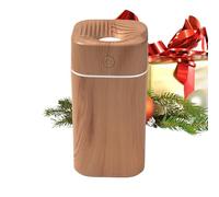 Humidificateur d'air compact - Humidificateur d'humidité avec sortie de brume fraîche fine, rafraîchisseur de pièce USB pour soulager la sécheresse, fonction de lueur avec deux niveaux
