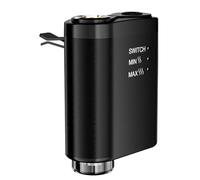 Humidificateur d'air de voiture et diffuseur d'arômes avec intelligent pour démarrage/arrêt automatique, brume et lumière réglables, design en alliage d'aluminium pour purifier et rafraîchir l'air