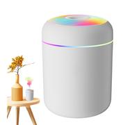 Humidificateur d'Air d'Intérieur | Rafraîchisseur D'Air Alimenté Par USB Avec Lumière - Humidificateur D'Air 180mL Pour La Maison | Pour Nurserie Voiture Salon Bureau Maison