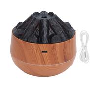 Humidificateur d'air en Mode Humidificateur par Pulvérisation, Humidificateur Volcanique, Diffuseur de Flamme Silencieux, Télécommande, Diffuseur de Brume Froide D'huile Super