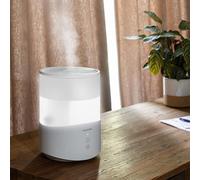 Humidificateur d'air et diffuseur d'huiles essentielles - lumière d'ambiance led