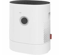 BONECO Humidificateur hybride & Purificateur d'air H320 - 6L - 50 m² / 125 m³ - Filtre HEPA - UVC - Économie d'énergie - Silencieux - Contrôle d'application / Mesure de l'air - Modes de voiture - Arôme - Composants lavables au lave-vaisselle - Blanc