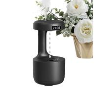 Humidificateur d'air - Grande capacité diffuseur à froid en forme de goutte de pluie, humidificateurs de bureau pour bureau - pour chambre à coucher, hôtel, bureau, appartement