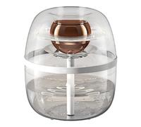 Humidificateur d'air, humidificateurs pour chambre à coucher, distributeur d'humidité de bureau avec lumière chaude, 3 L, mini humidificateurs de table de grande capacité pour travailler, dormir