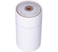 Humidificateur d'air mini portable avec lumière LED colorée 2 modes Filtre à air avec câble USB pour la voiture, la maison et le bureauBlanc