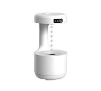 Humidificateur d'air USB de type C, charge 800 ml, goutte d'eau, humidificateur à contre-courant 4 h, protection contre la mise hors tension, appareils ménagers
