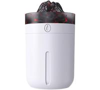 Humidificateur d'air volcanique, diffuseur de 7 couleurs avec charge Type-C de 330 ml, diffuseur de flamme portable | Pour salon, études de yoga, zone de travail, maison, voiture famille