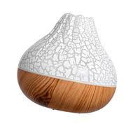 Humidificateur d'air Volcano en bois 300 ml Grande capacité Fonctionnement silencieux Petit humidificateur d'air pour chambre à coucher salon