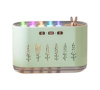 Humidificateur d'ambiance à ultrasons - Diffuseur d'huiles essentielles à brume fraîche avec éclairage LED ambiant, purificateur d'air portable à fonctionnement silencieux | Fonction de parfum aromati