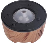 Humidificateur d'aromathérapie 300ml Timer Wood Grain Essential Oil Diffuser Cool Mist Humidifier for Office Bedroom 100?240V EU Plug