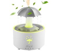 Humidificateur d'aromathérapie : diffuseur d'air parapluie changeant de couleur de 300 ml pour des nuits reposantes, fonctionnement silencieux avec fonction de brume à ultrasons, dispositif