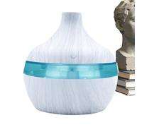 Humidificateur d'aromathérapie USB - Diffuseur à LED et humidificateur de table ultra silencieux - Désodorisant portable aux huiles essentielles pour bureau et maison - 7 couleurs