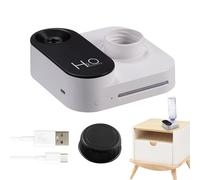 Humidificateur De Bouteille D'eau - Silicone ABS 3,94 Pouces, Corps Compact, De Style Appareil Photo, Pulvérisation À Deux Modes Rechargeable, Humidificateur À Coupure De Courant Automatiq