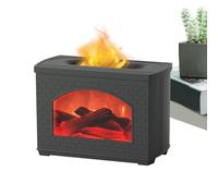 Humidificateur De Brume De Feu - Diffuseur De Flamme À Ultrasons De 270 Ml, Dispositif D'arôme D'huile USB ABS | 8.11x4.13x5,67 Pouces Visual De Cheminée Simulée, Distributeur D'humidité Compacte, Sor