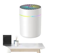 Humidificateur de bureau 500 ml Minuteur arrêt automatique diffuseur avec filtre durable pour maison, crèche, salle de bain, et voyages