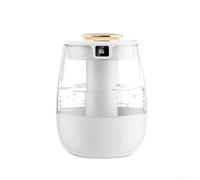 Humidificateur de bureau avec chargement, réservoir d'eau de grande capacité et pulvérisation à double brume pour l'amélioration de l'air de la maison et du bureau (blanc)