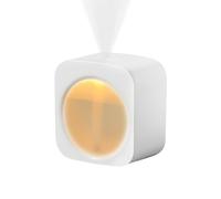 Humidificateur de bureau - Humidificateur silencieux pour petites ambiances | Fonction minuterie avec lumières de nuit et USB pour bibliothèque hôtel voiture, dortoir spa yoga