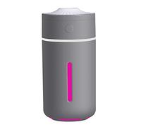 Humidificateur de bureau personnel USB 230 ml avec lumière LED, diffuseur d'huiles essentielles, purificateur d'air, frais et chaud, mignon remplissage pour chambre à coucher avec des huiles