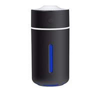 Humidificateur de bureau personnel USB 230 ml avec lumière LED, diffuseur d'huiles essentielles, purificateur d'air, frais et chaud, mignon remplissage pour chambre à coucher avec des huiles