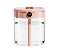 Humidificateur De Chambre À Coucher - Double Pulvérisation De Grande Capacité, Humidificateur À Brume Fraîche Avec Réservoir De 2 L, Affichage Numérique | Bureau À Domicile Chambre Bureau Voyage Acces