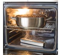 Humidificateur de four en inox 28 cm Mathon