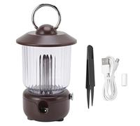 Humidificateur de lampe à kérosène 260 ml 5 V 1 A gradation progressive 2 niveaux mode de pulvérisation USB pour bureau (noir)