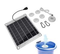 Humidificateur De Panneau Solaire - Atomiseur Portable 20 W, Pulvérisateur D'eau D'économie D'énergie Double Facture | Maker De Brume À Puissance USB, Pompe À Humidité Écologique, Jardin Extérieur