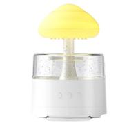 Humidificateur de pluie nuage | Diffuseur de pluie en forme de champignon | Diffuseur de lampe champignon - Design goutte d'eau pour la maison, les voyages, le yoga