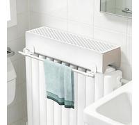 Humidificateur de radiateur universel à réservoir suspendu Grande capacité, Remplissage par le haut, Matériau : aluminium, Avec barre de séchage rétractable for chambre(60cm/23.6in)