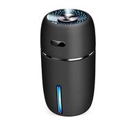Humidificateur de voiture 200 ml de léger à faible bruit Mini Round US Air Diffuseur USB 2 Gear Air Faiilles pour la chambre à domicile