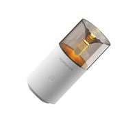 Humidificateur de voiture de style antique avec diffuseur d'huile parfumée et lumière d'ambiance douce comme une bougie, idéal pour les voitures, les maisons, les bureaux, les voitures, les chambres