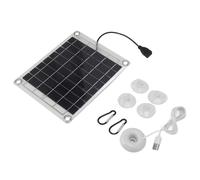 Humidificateur d'eau flottant - 20 W, double face, vaporisateur portable avec panneau transparent, alimenté par l'énergie solaire, refroidisseur par évaporation, brume automatique | Solution