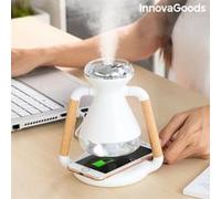 Humidificateur Diffuseur d Arômes et Chargeur Sans Fil 3 en 1 Misvolt InnovaGoods G