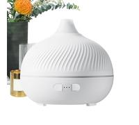 Humidificateur diffuseur d'huile domestique 180 ml - Minuterie d'arrêt automatique, machine à parfum à brume fraîche ultrasonique, lumière d'ambiance LED réglable | Salon Cheminée Bureau Hôtel Centre